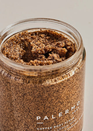PALERMO BODY Coffee Body Scrub - Fair-Trade Organic Coffee + Lemon