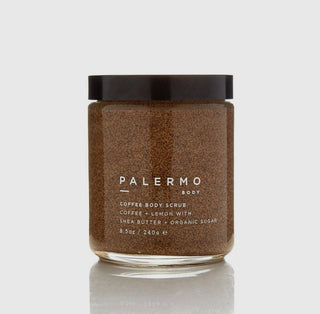 PALERMO BODY Coffee Body Scrub - Fair-Trade Organic Coffee + Lemon