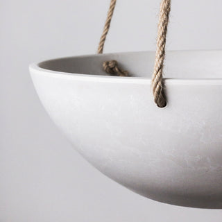 12" Signature Stone Hanging Planter Pot