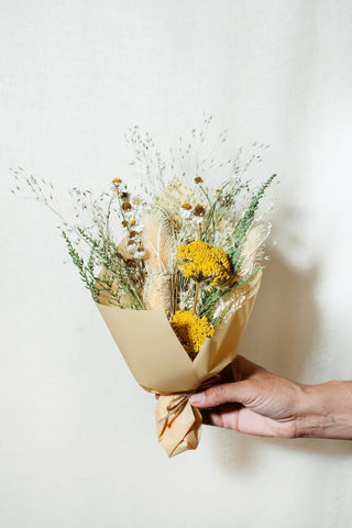 Citrine Mini Dried Bouquet