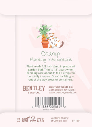 catnip seeds planting instructions Thank You Fur Real