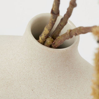 Ceramic Pampas Vases Set 2, Off White Vases Nordic
